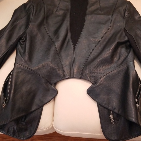 BCBG MAXAZRIA Leather Jacket - Picture 6 of 8